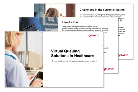 Virtual queuing guide healthcare preview