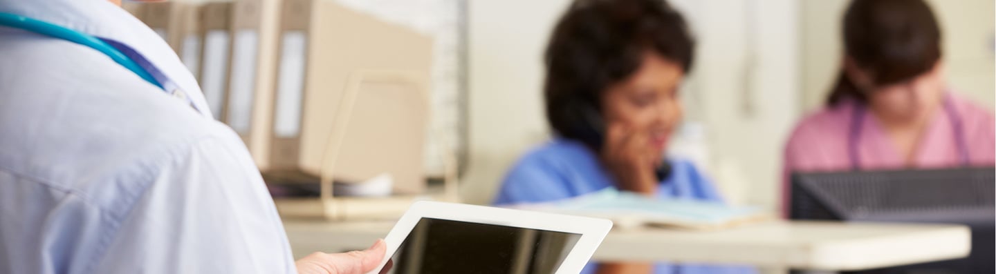 Virtual queuing healthcare hero